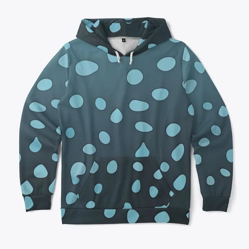 All Over Unisex Hoodie Cystal Wisp