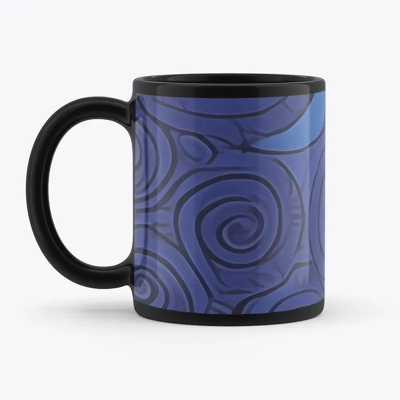 Black Mug Azure Hypnosis