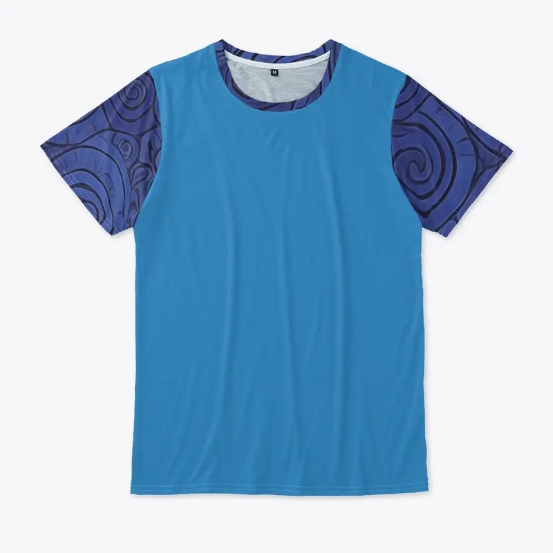 Unisex Tee Sleeves Azure Hypnosis